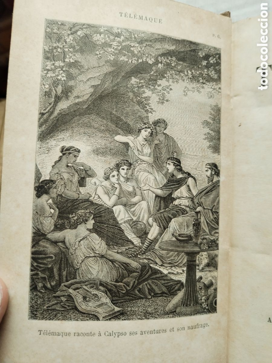 Libros antiguos: LES AVENTURES DE TELEMAQUE 1899 - Foto 2