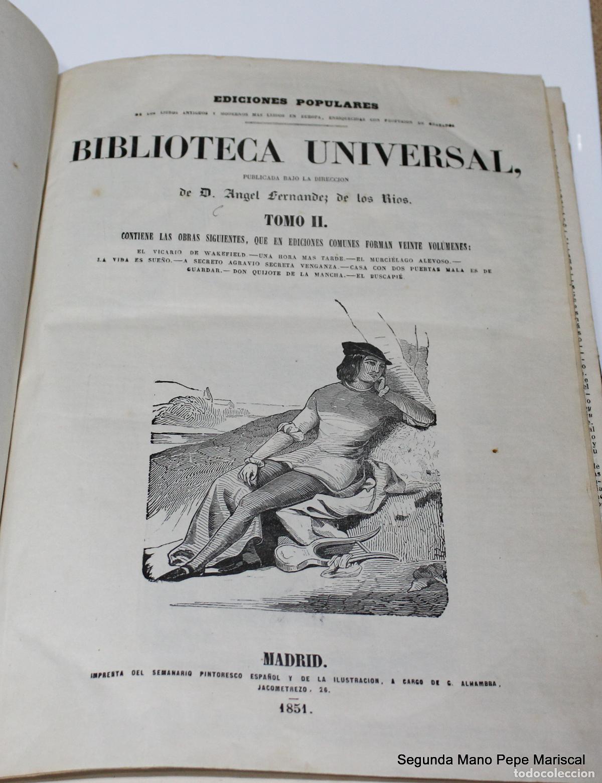 Libros antiguos: Biblioteca Universal - varios autores - Foto 4