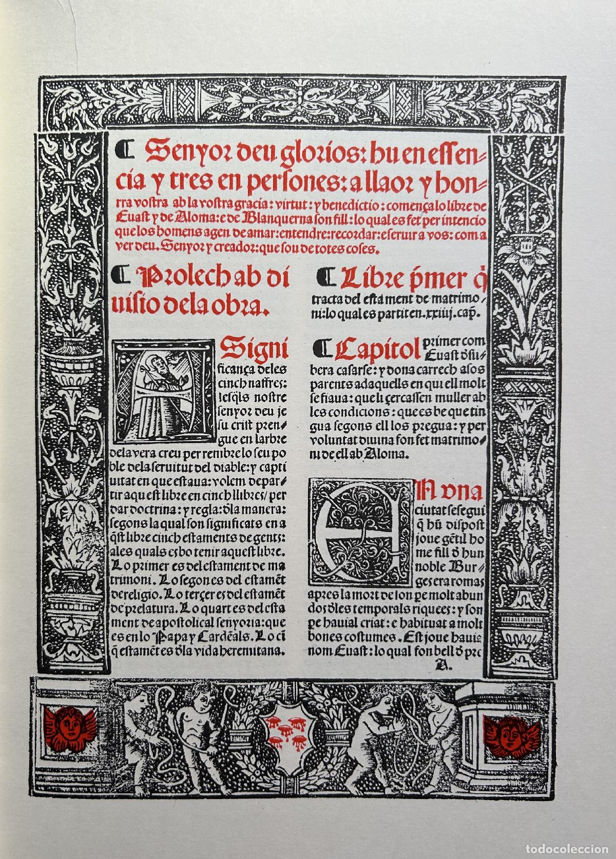 Libros antiguos: Blanquerna. - LULIO Raimundo - Foto 3