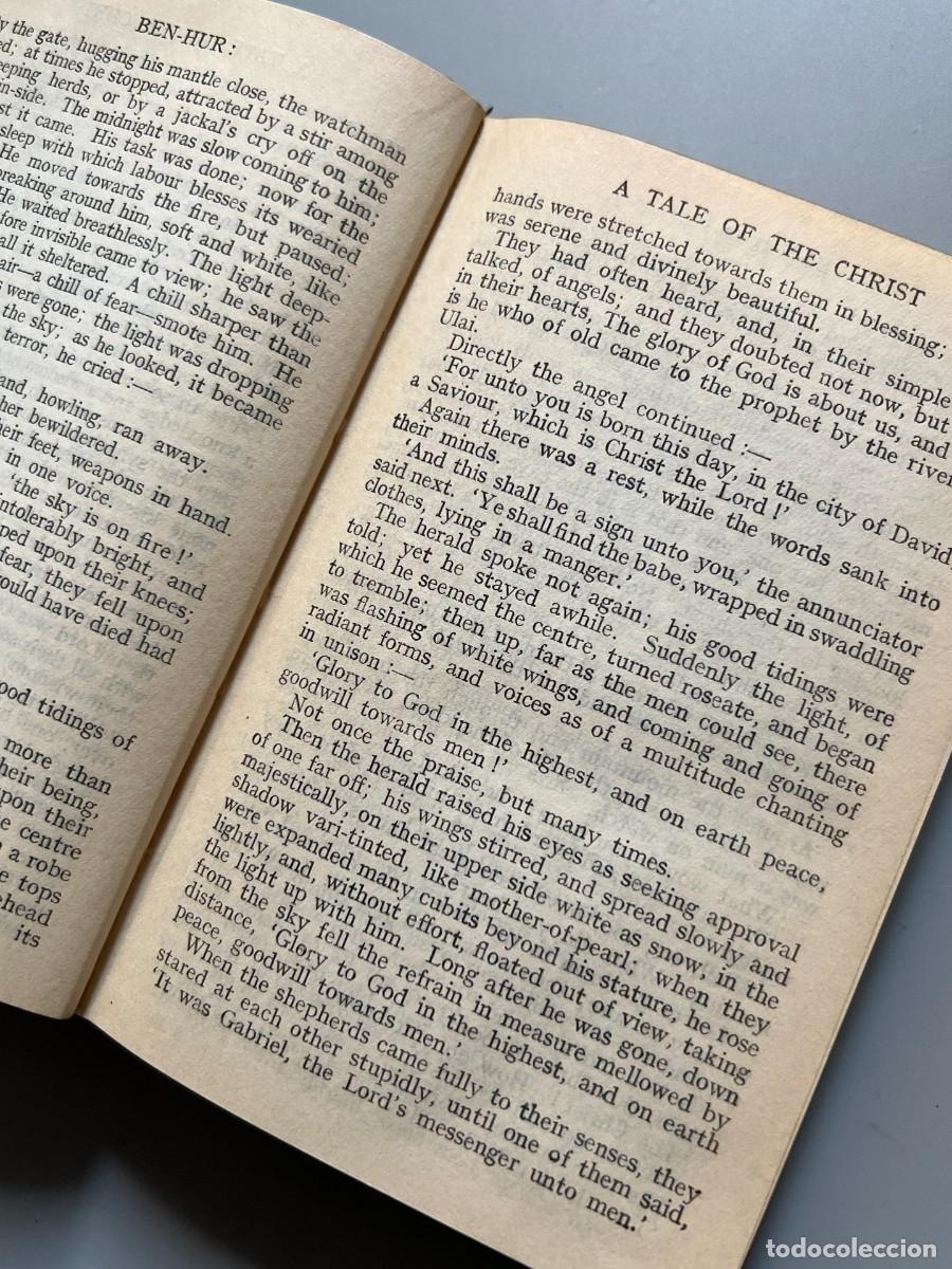 Libros antiguos: Ben-Hur, Lewis Wallace - Collin Clear-Type Press, ca. 1920 - Foto 5