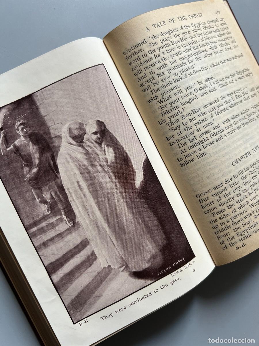 Libros antiguos: Ben-Hur, Lewis Wallace - Collin Clear-Type Press, ca. 1920 - Foto 8
