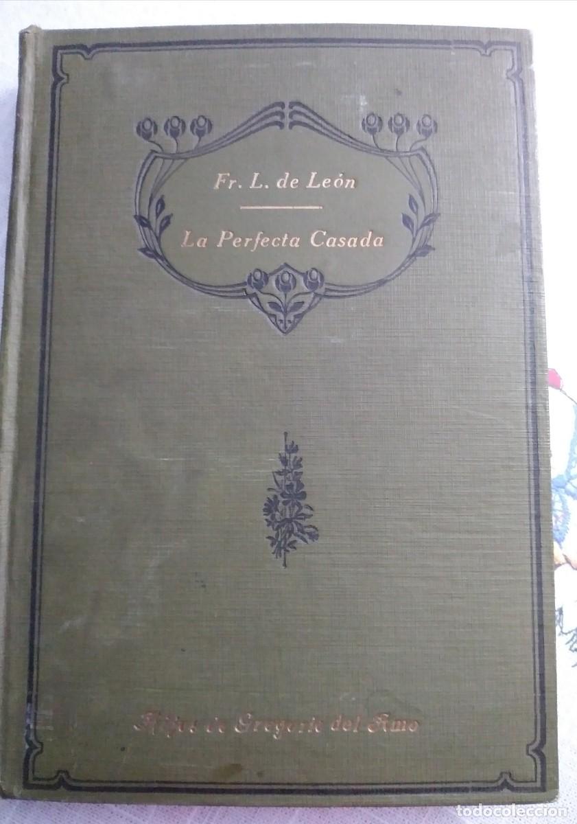 Libros antiguos: FRAY LUIS DE LE&Oacute;N - LA PERFECTA CASADA - 1872 - Foto 1