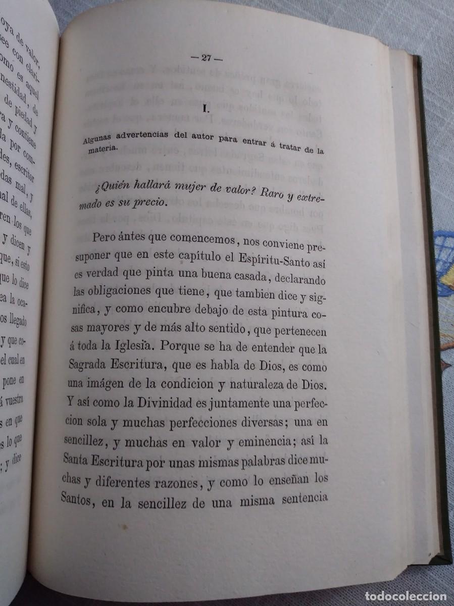 Libros antiguos: FRAY LUIS DE LE&Oacute;N - LA PERFECTA CASADA - 1872 - Foto 9