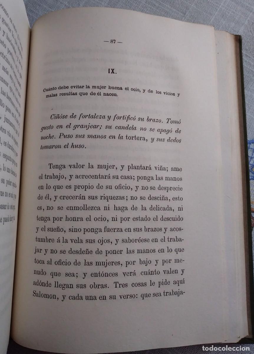 Libros antiguos: FRAY LUIS DE LE&Oacute;N - LA PERFECTA CASADA - 1872 - Foto 10