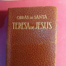 Libros antiguos: OBRAS DE SANTA TERESA DE JESÚS - 1964