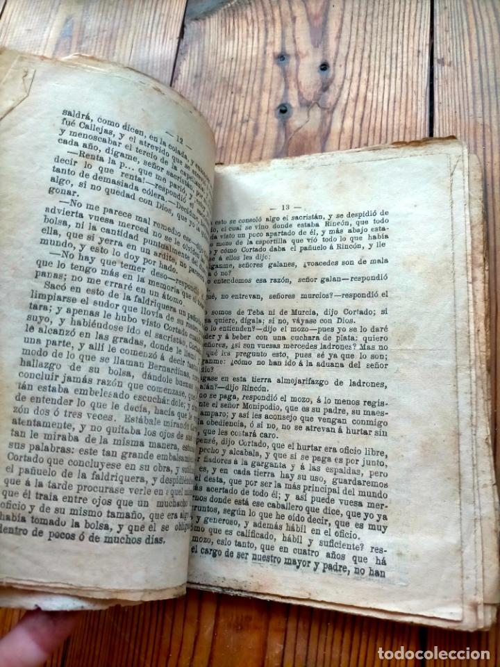 Libros antiguos: Novelas ejemplares de Cervantes Madrid 1899 - Foto 3