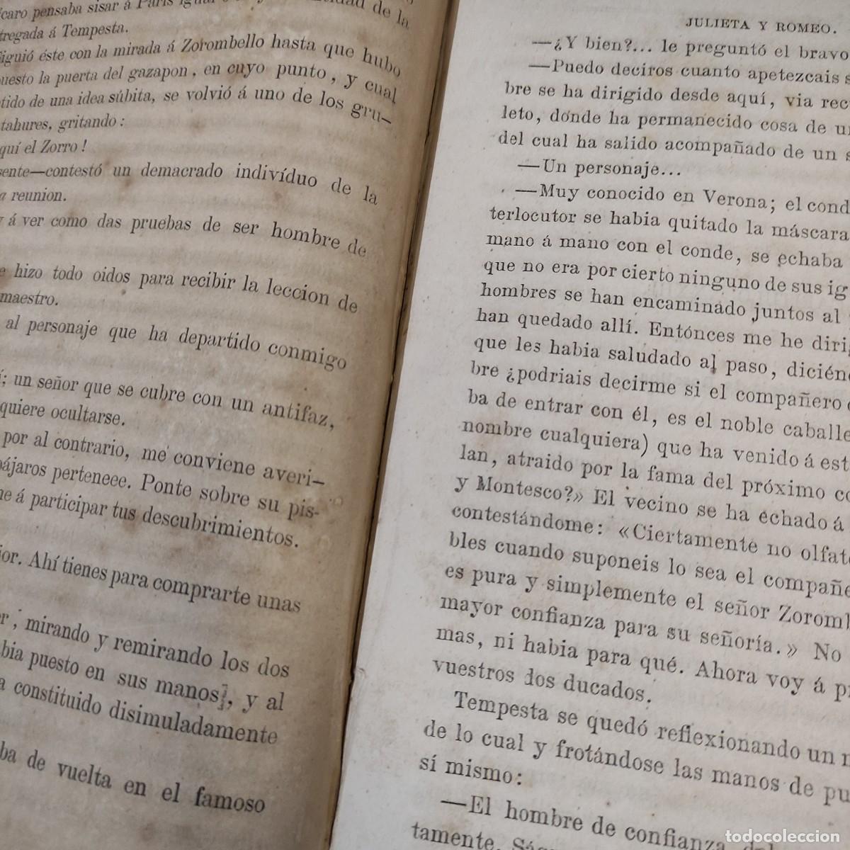 Libros antiguos: JULIETA Y ROMEO DE SHAKESPEARE TOMO 1 - Foto 7