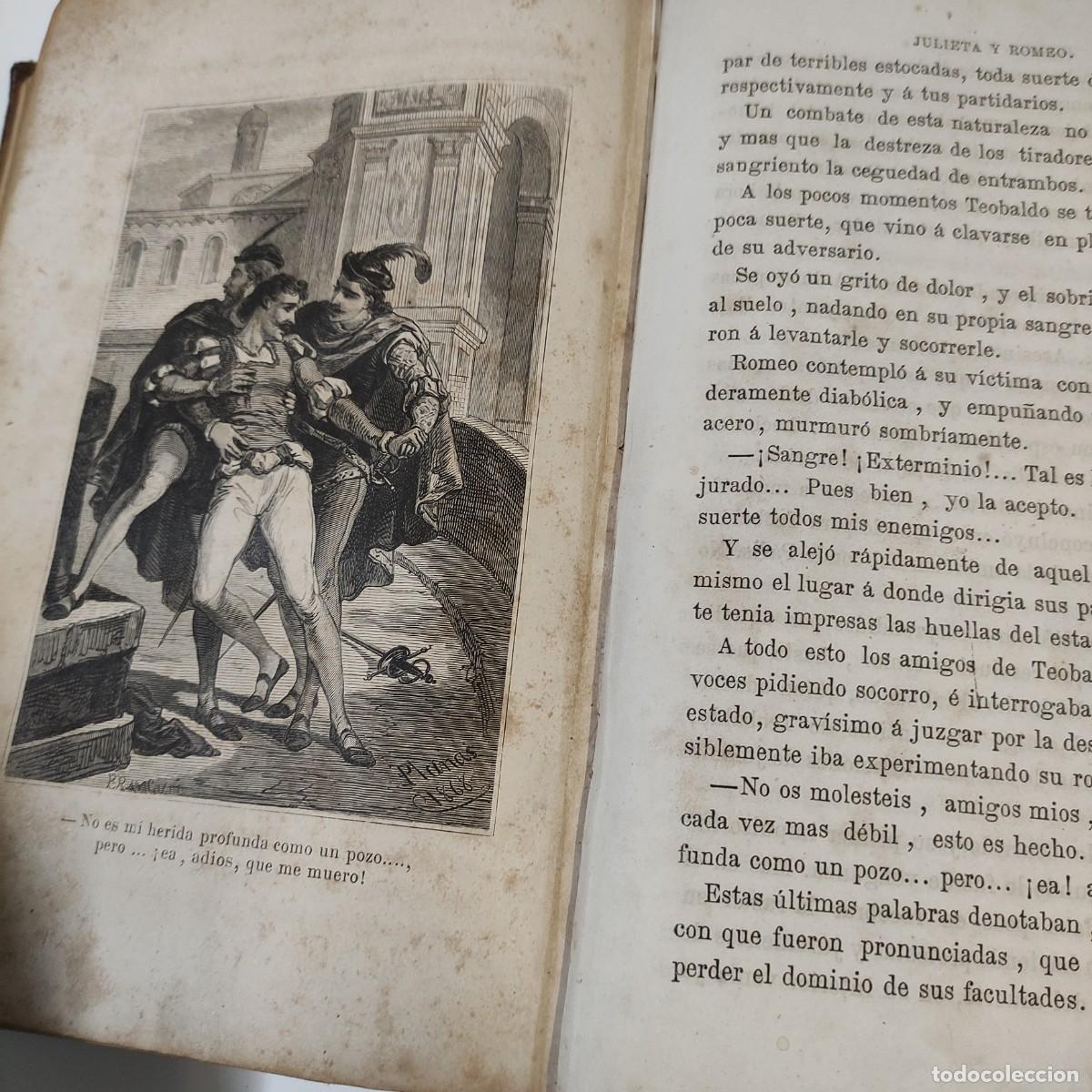 Libros antiguos: JULIETA Y ROMEO DE SHAKESPEARE TOMO 1 - Foto 8