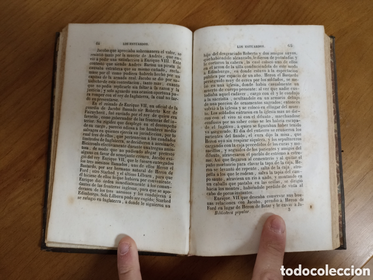 Libros antiguos: Los Estuardos. Alejandro Dumas. Madrid 1845 - Foto 3