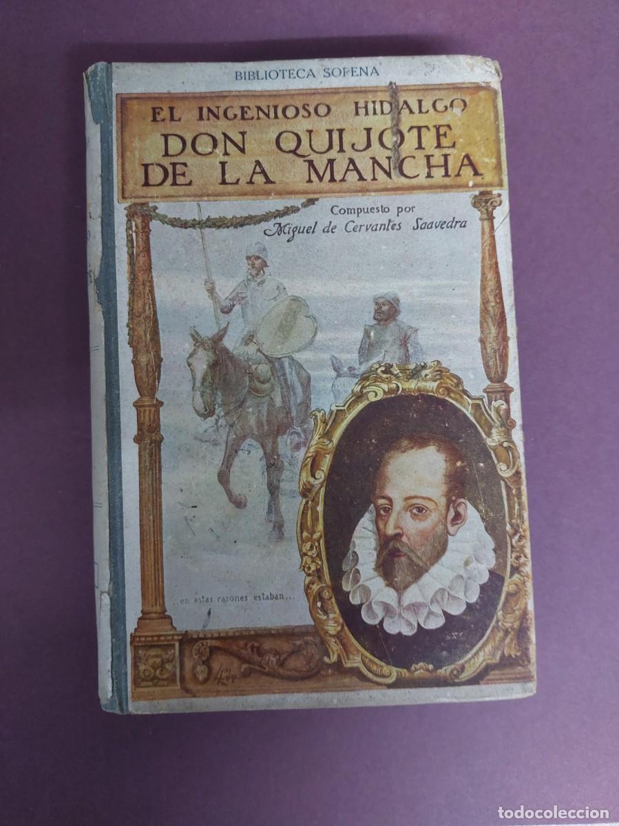 Libros antiguos: Don Quijote de la Mancha - Cervantes. - Foto 1