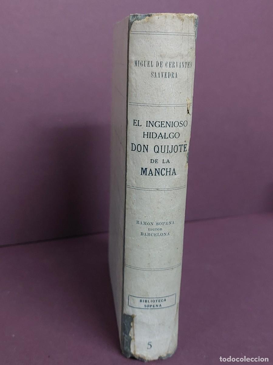 Libros antiguos: Don Quijote de la Mancha - Cervantes. - Foto 2