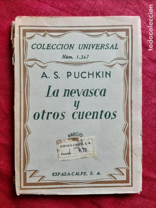 Libros antiguos: La nevasca; El disparo; El inspector de posta - Puchkin, A. S. - Foto 1