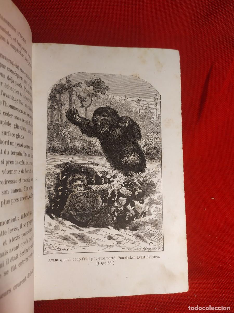 Libros antiguos: 1865. Obras de Mayne Reid. Grabados. - Foto 5