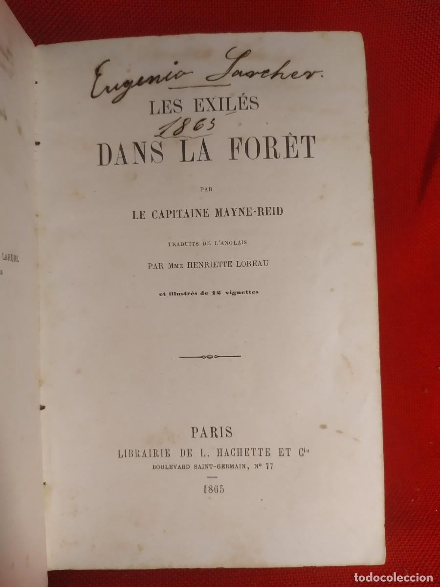 Libros antiguos: 1865. Obras de Mayne Reid. Grabados. - Foto 9