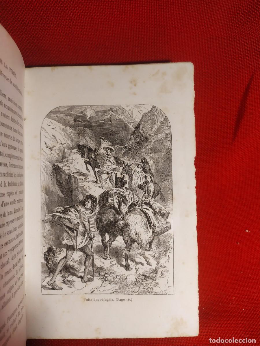 Libros antiguos: 1865. Obras de Mayne Reid. Grabados. - Foto 11