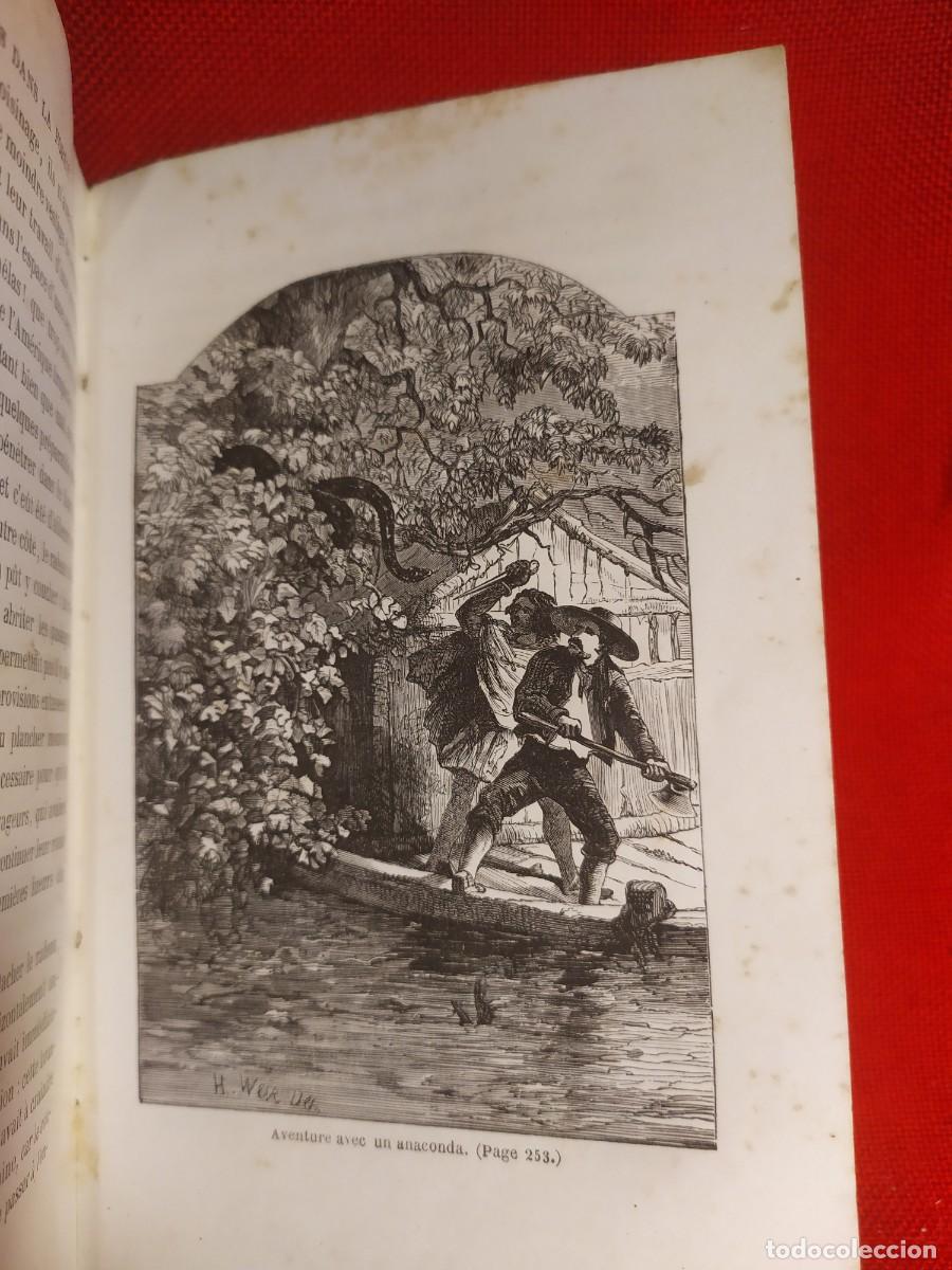 Libros antiguos: 1865. Obras de Mayne Reid. Grabados. - Foto 15