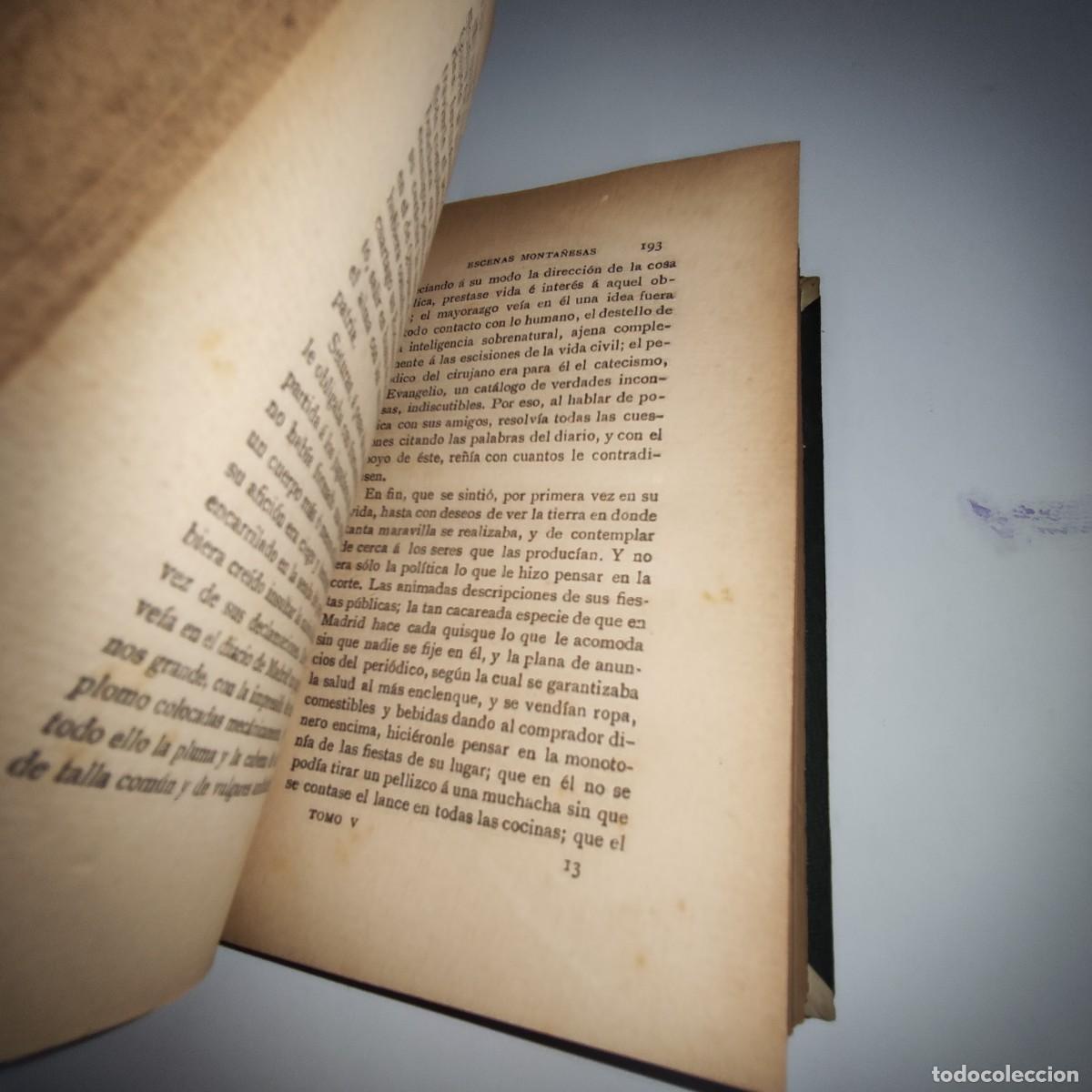 Libros antiguos: OBRAS COMPLETAS DE D. JOSE M. DE PEREDA - Foto 5