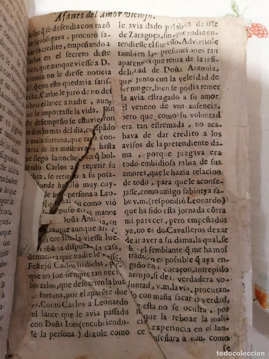 Libros antiguos: Trabajos del vicio, afanes del amor, 1680 - Foto 3