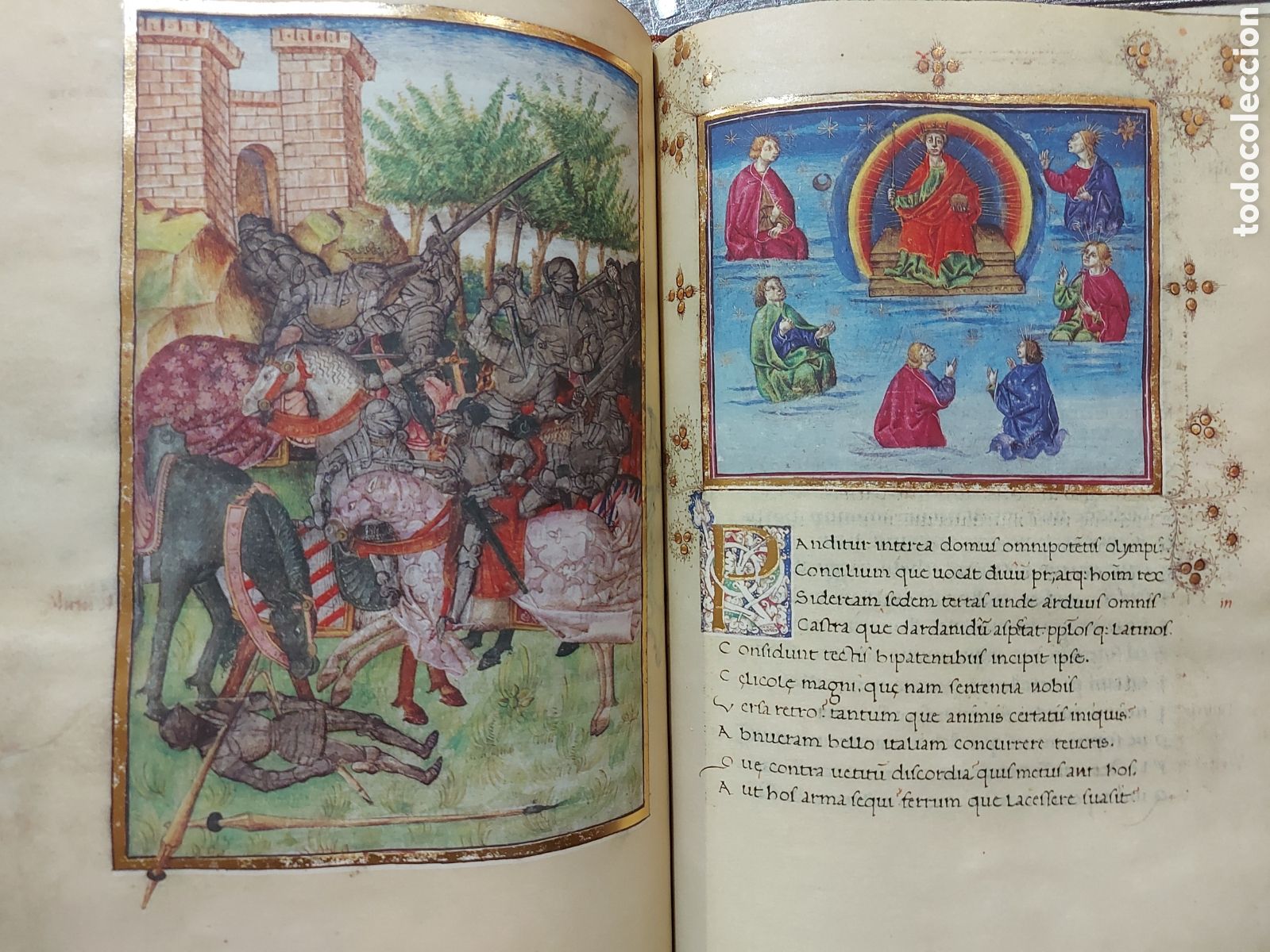 Libros antiguos: Buc&oacute;licas, Ge&oacute;rgicas y Eneida (Opera de Virgilio). facsimil. - Foto 11