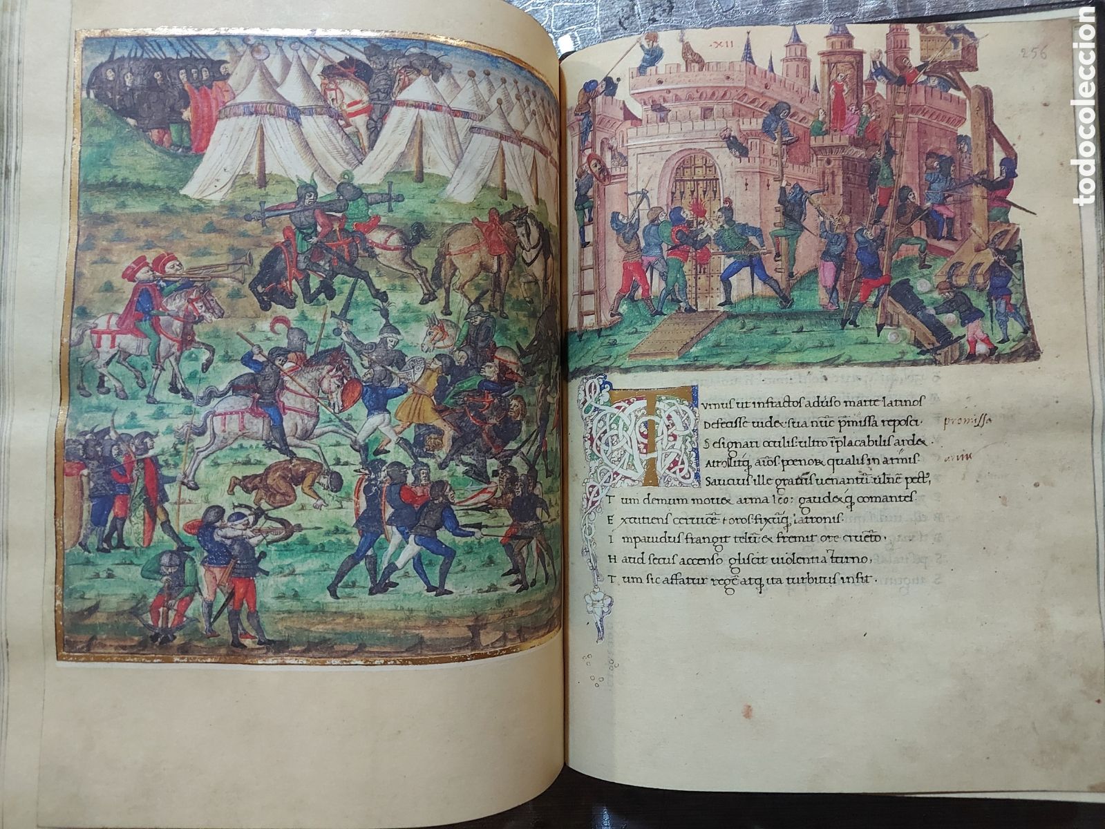 Libros antiguos: Buc&oacute;licas, Ge&oacute;rgicas y Eneida (Opera de Virgilio). facsimil. - Foto 12
