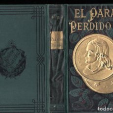 Libros antiguos: MILTON : EL PARAISO PERDIDO (SALVATELLA, 1886) ILUSTRACIONES DE GUSTAVO DORÉ