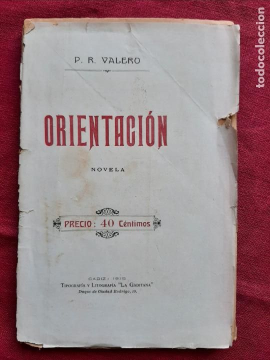 Libros antiguos: Orientaci&oacute;n - Valero, Pedro Ribas - Foto 1