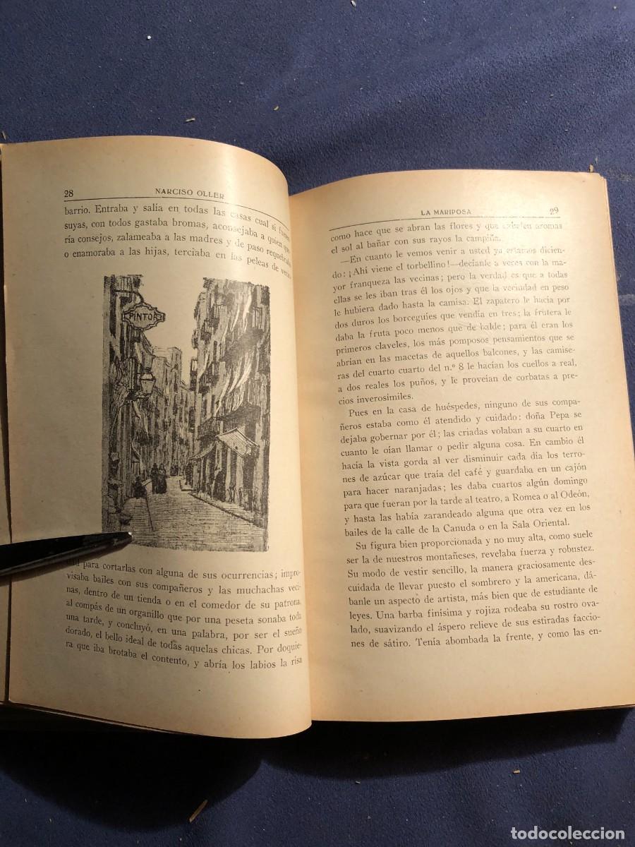 Libros antiguos: NARCISO OLLER: - LA MARIPOSA - (1886) - Foto 3