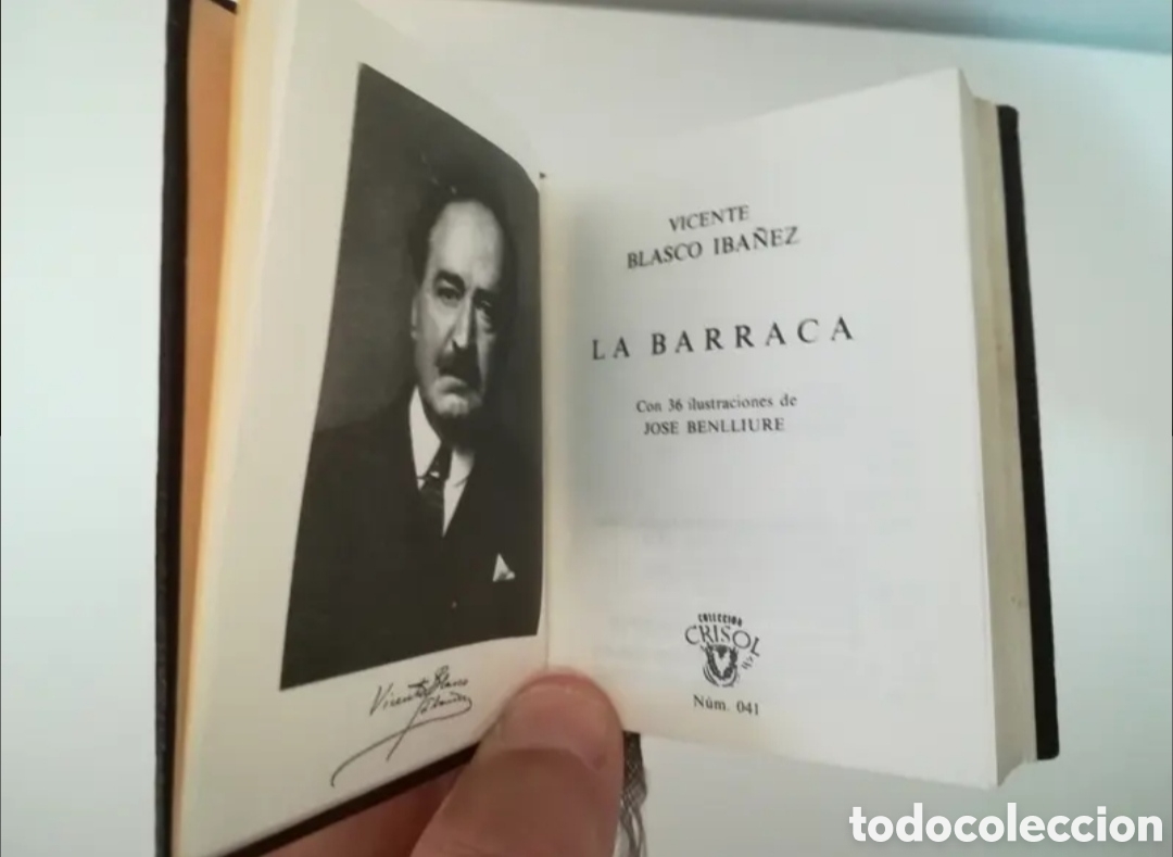 Libros antiguos: Mini libro LA BARRACA - Foto 3