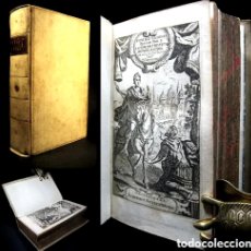 Libros antiguos: AÑO 1702 EDICIÓN DE LUJO DE LAS OBRAS DE OVIDIO OVIDII NASONIS OPERA OMNIA ROMA GRABADO PERGAMINO