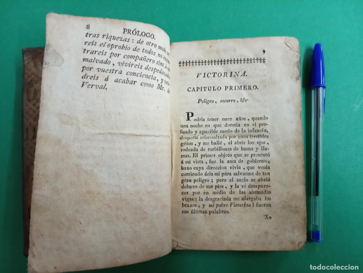 Libros antiguos: Antiguo libro La VICTORINA. - Foto 1