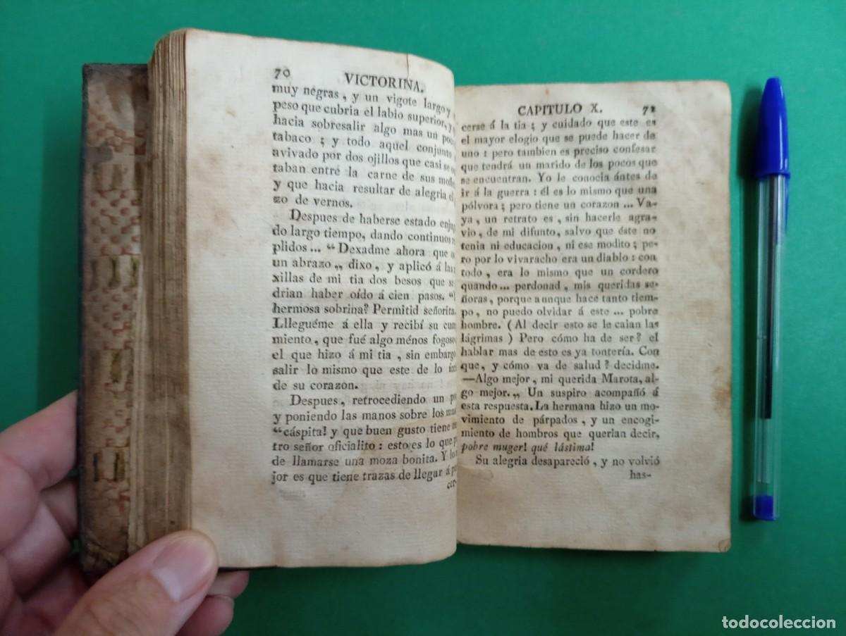 Libros antiguos: Antiguo libro La VICTORINA. - Foto 3
