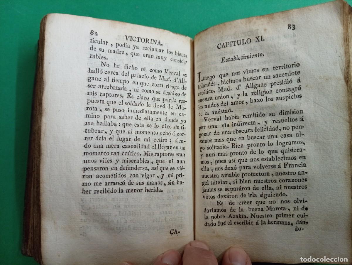 Libros antiguos: Antiguo libro La VICTORINA. - Foto 5