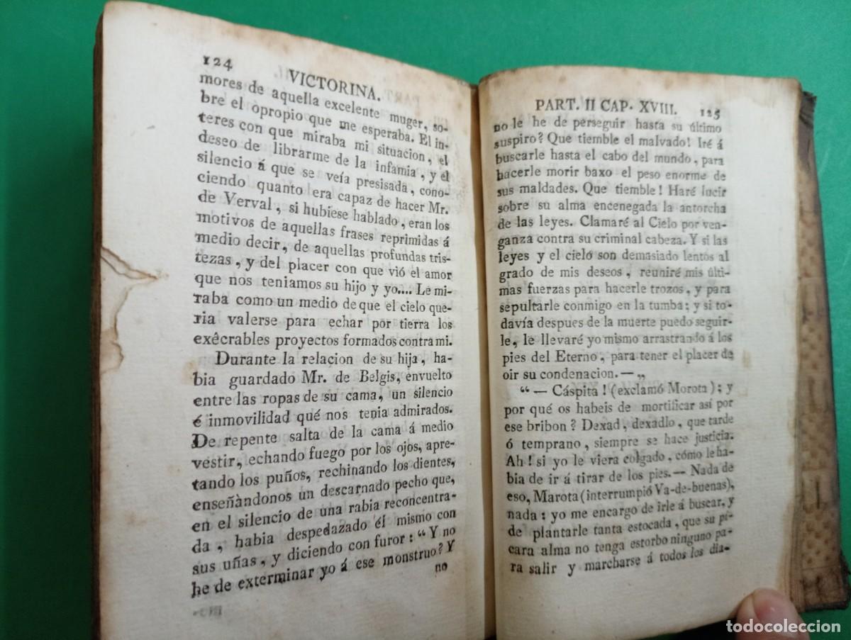 Libros antiguos: Antiguo libro La VICTORINA. - Foto 6