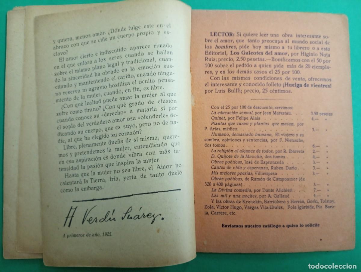 Libros antiguos: Antiguo libro LA MUJER. A. Verd&uacute; Su&aacute;rez. C&oacute;rdoba 1925. - Foto 7