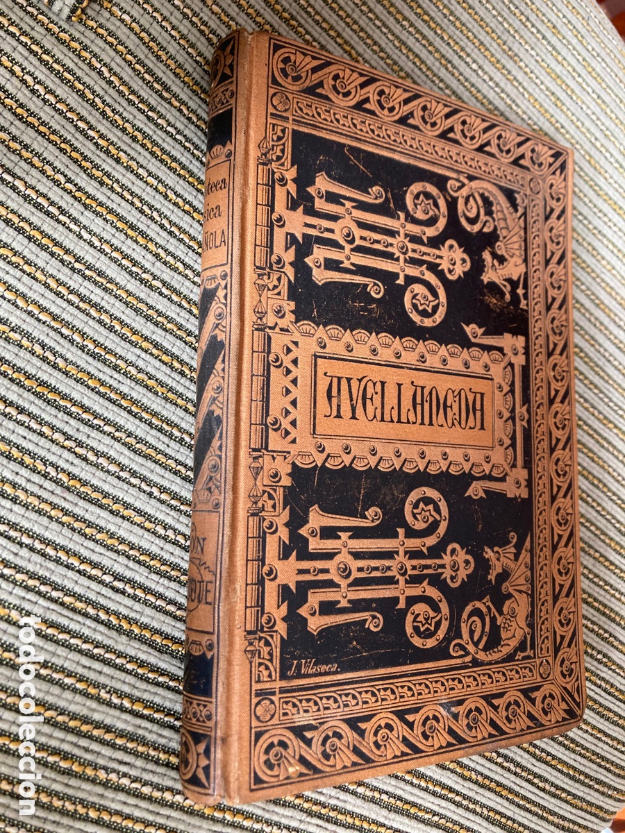 Libros antiguos: Don Quijote de la Mancha de Avellaneda 1884 - Foto 2