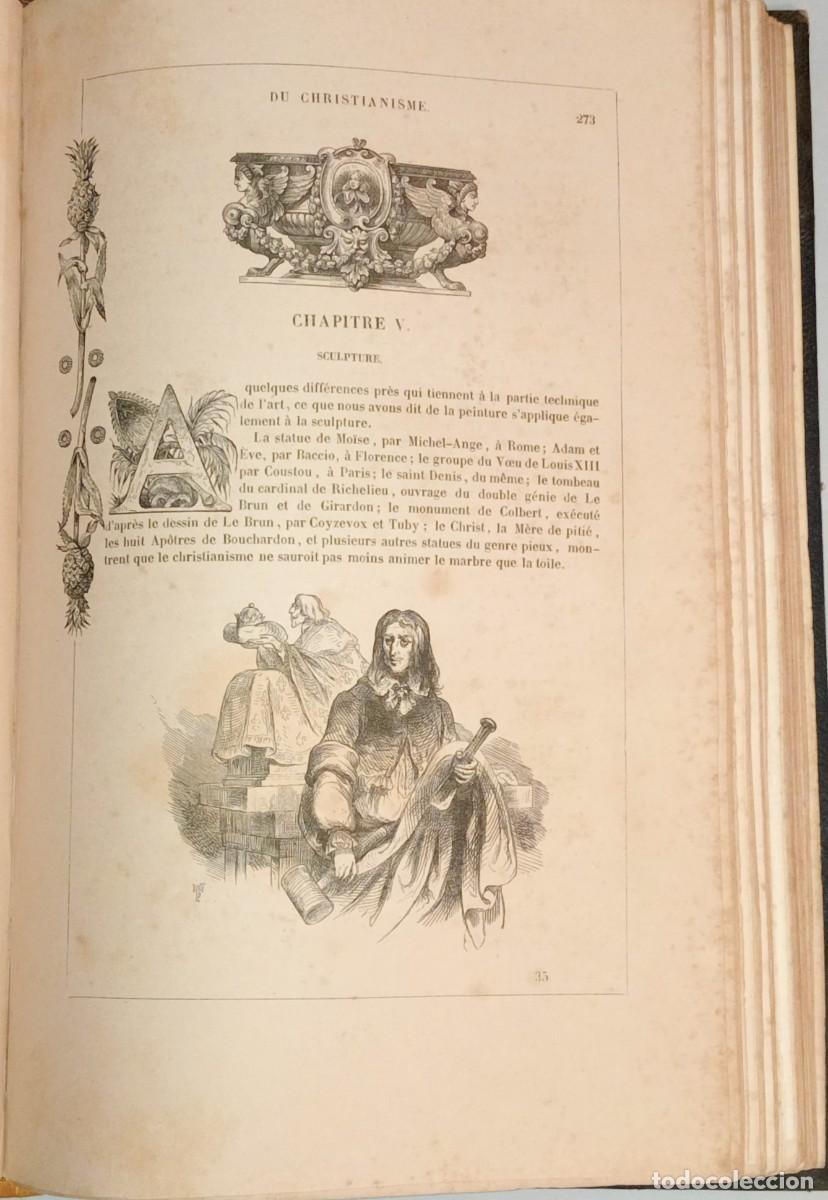 Libros antiguos: CHATEAUBRIAND - G&Eacute;NIE DU CHRISTIANISME - Foto 6