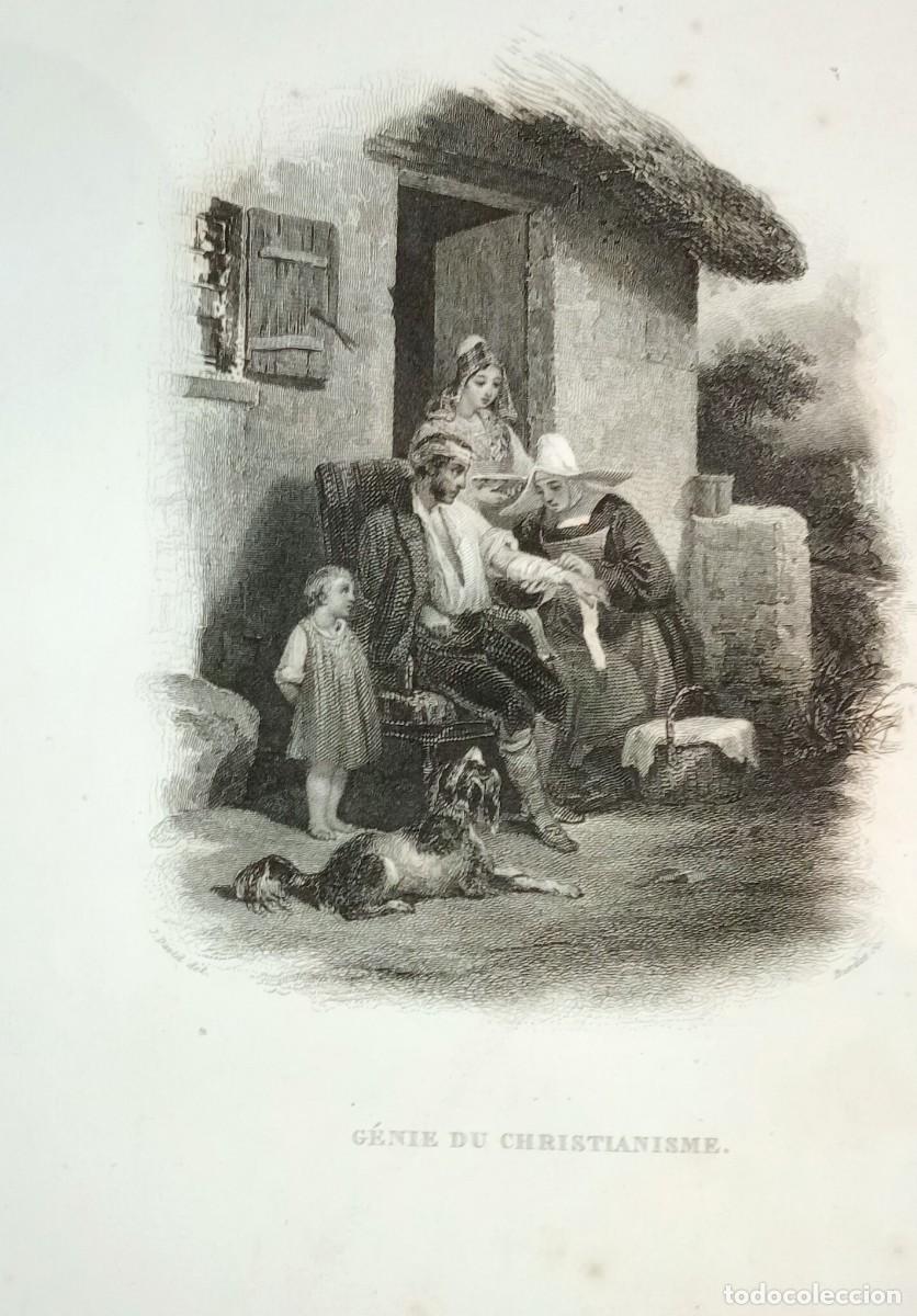 Libros antiguos: CHATEAUBRIAND - G&Eacute;NIE DU CHRISTIANISME - Foto 7