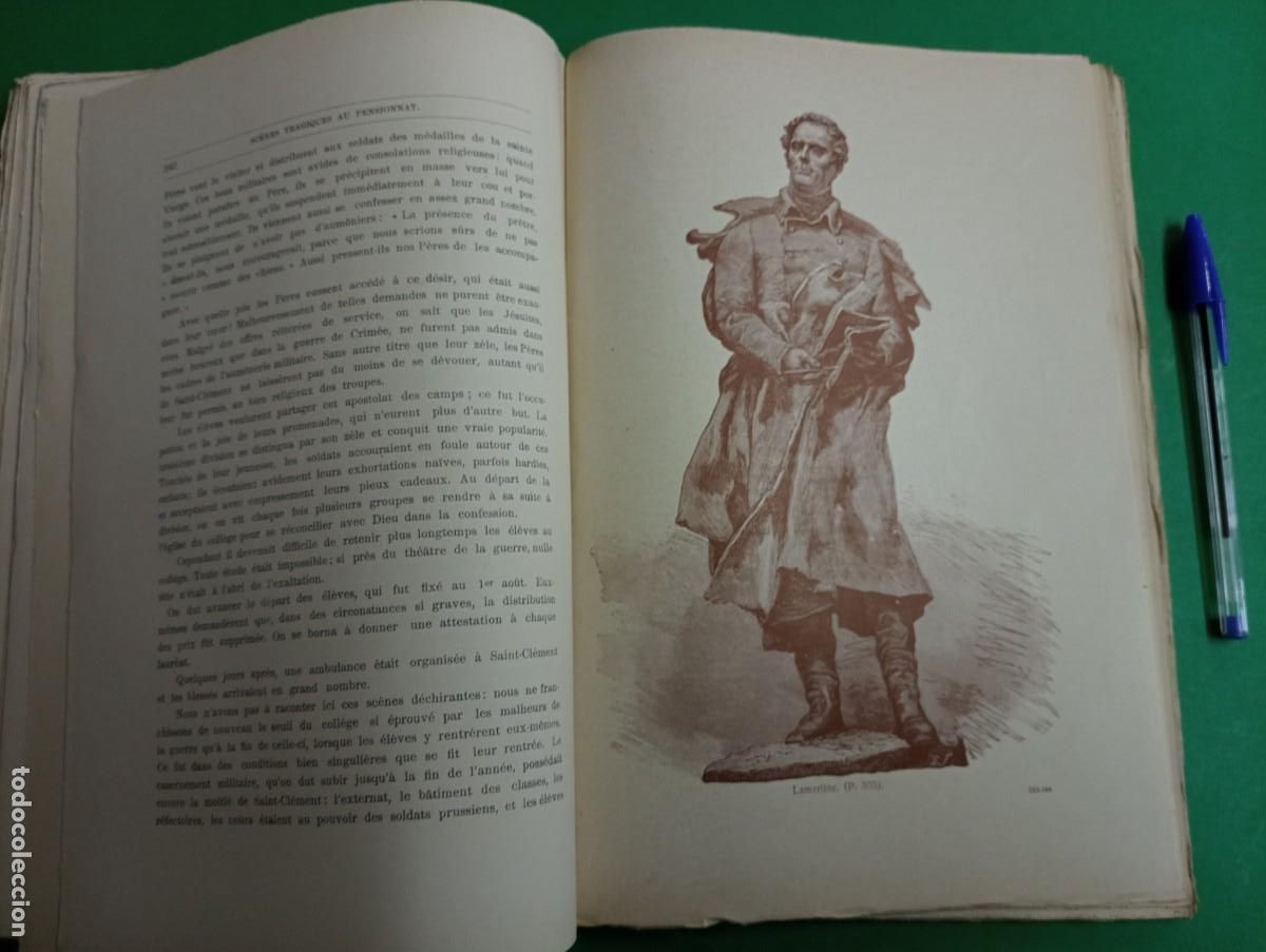 Libros antiguos: Antiguo libro Escenas Tr&aacute;gicas en el Internado. B&eacute;lgica. - Foto 11