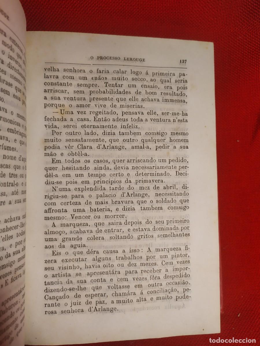 Libros antiguos: 1875. O processo Lerouge. Emilio Gaboriau. - Foto 7