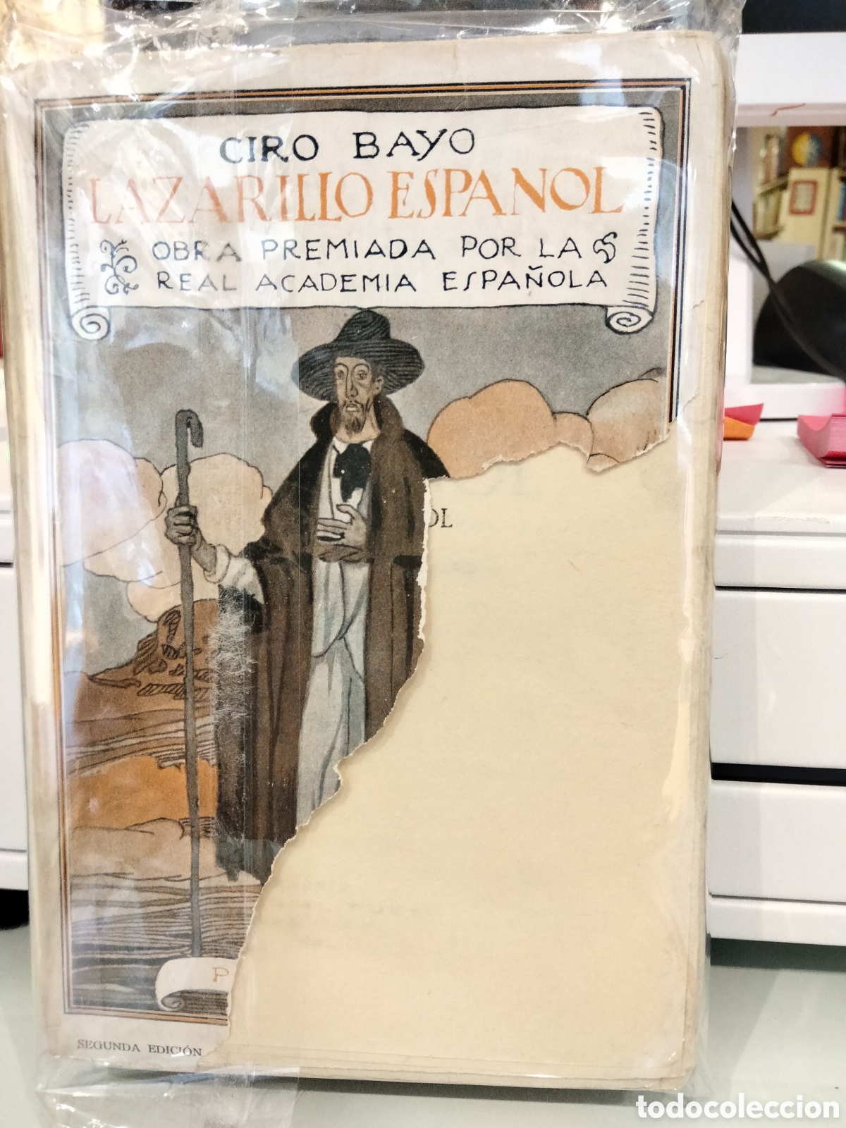 Libros antiguos: LAZARILLO ESPA&Ntilde;OL - BAYO , Ciro - Foto 1