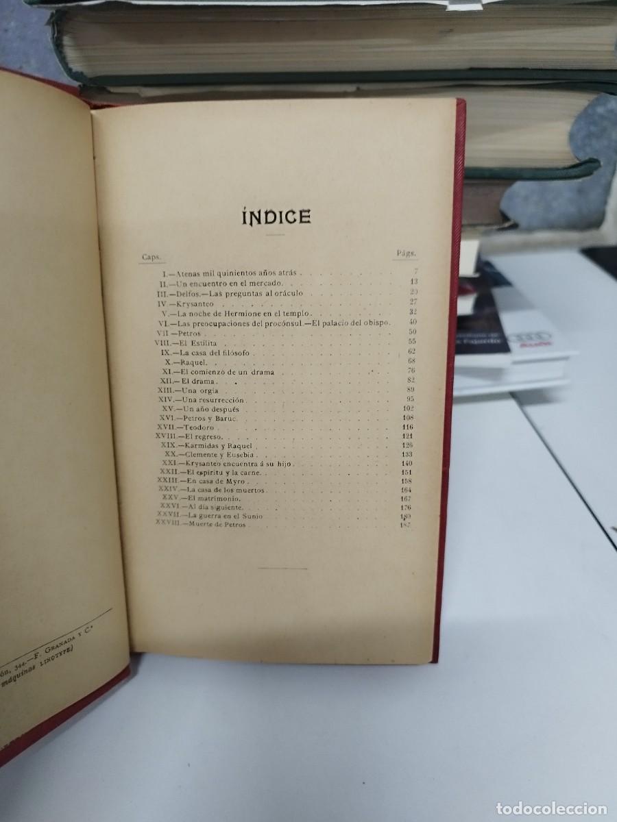 Libros antiguos: El &uacute;ltimo ateniense.- Rydberg, V&iacute;ctor. - Foto 3