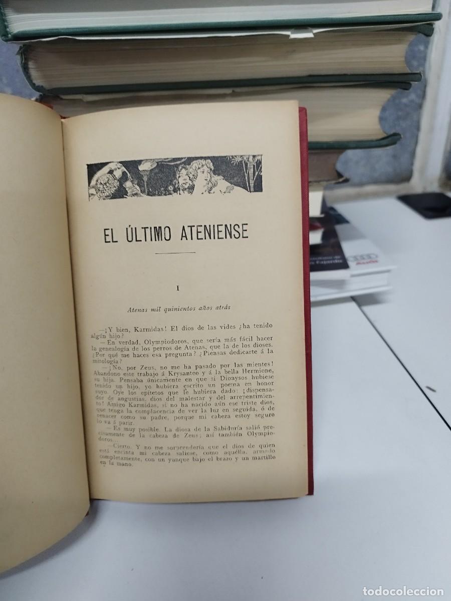 Libros antiguos: El &uacute;ltimo ateniense.- Rydberg, V&iacute;ctor. - Foto 4