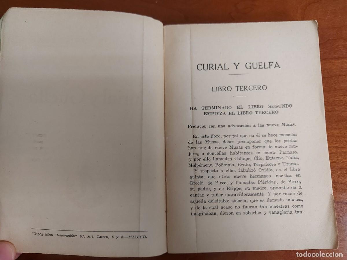 Libros antiguos: [Libro antiguo] Curial y Guelfa, 1920. - Foto 8
