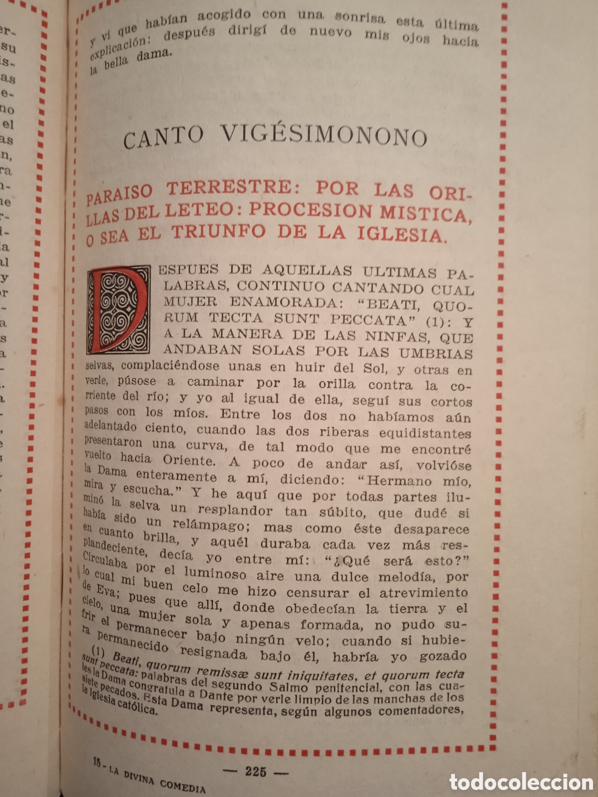 Libros antiguos: La Divina Comedia - Foto 2