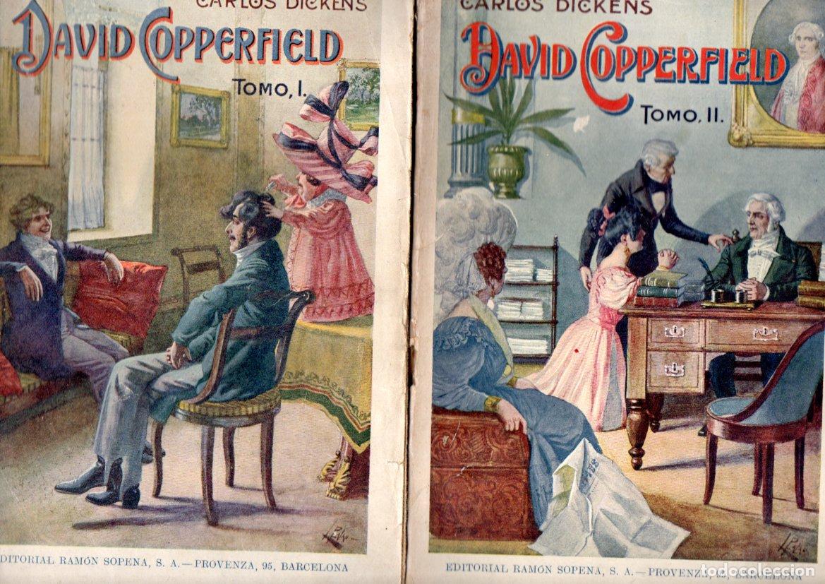 Libros antiguos: CARLOS DICKENS : DAVID COPPERFIELD - DOS TOMOS (SOPENA, 1933) - Foto 1