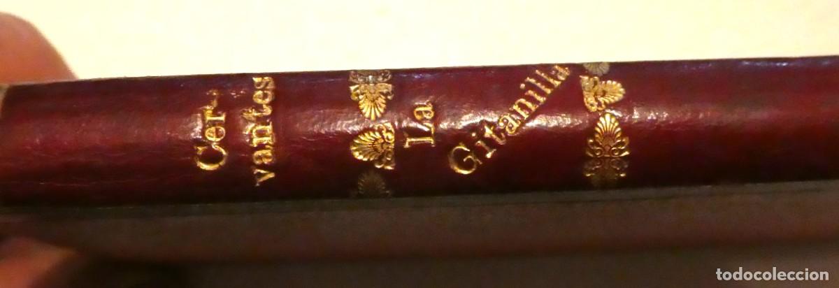 Libros antiguos: La Gitanilla de Miguel de Cervantes 1879 - Foto 4