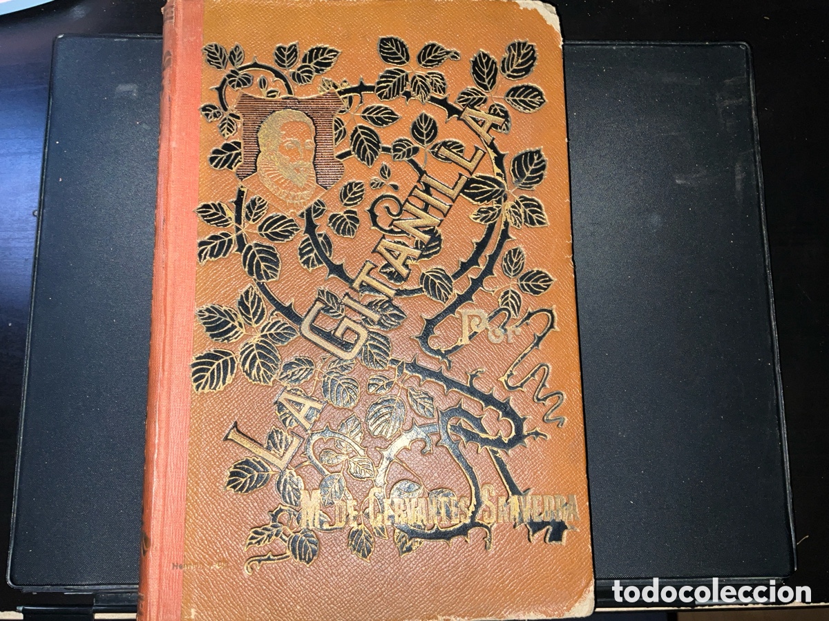 Libros antiguos: La Gitanilla, Miguel de Cervantes - Foto 1
