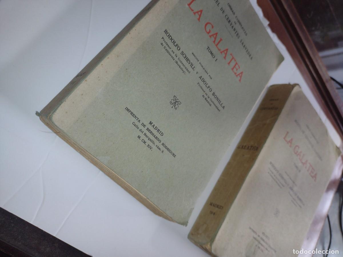 Libros antiguos: La Galatea de Cervantes Ed. 1914 - Foto 2
