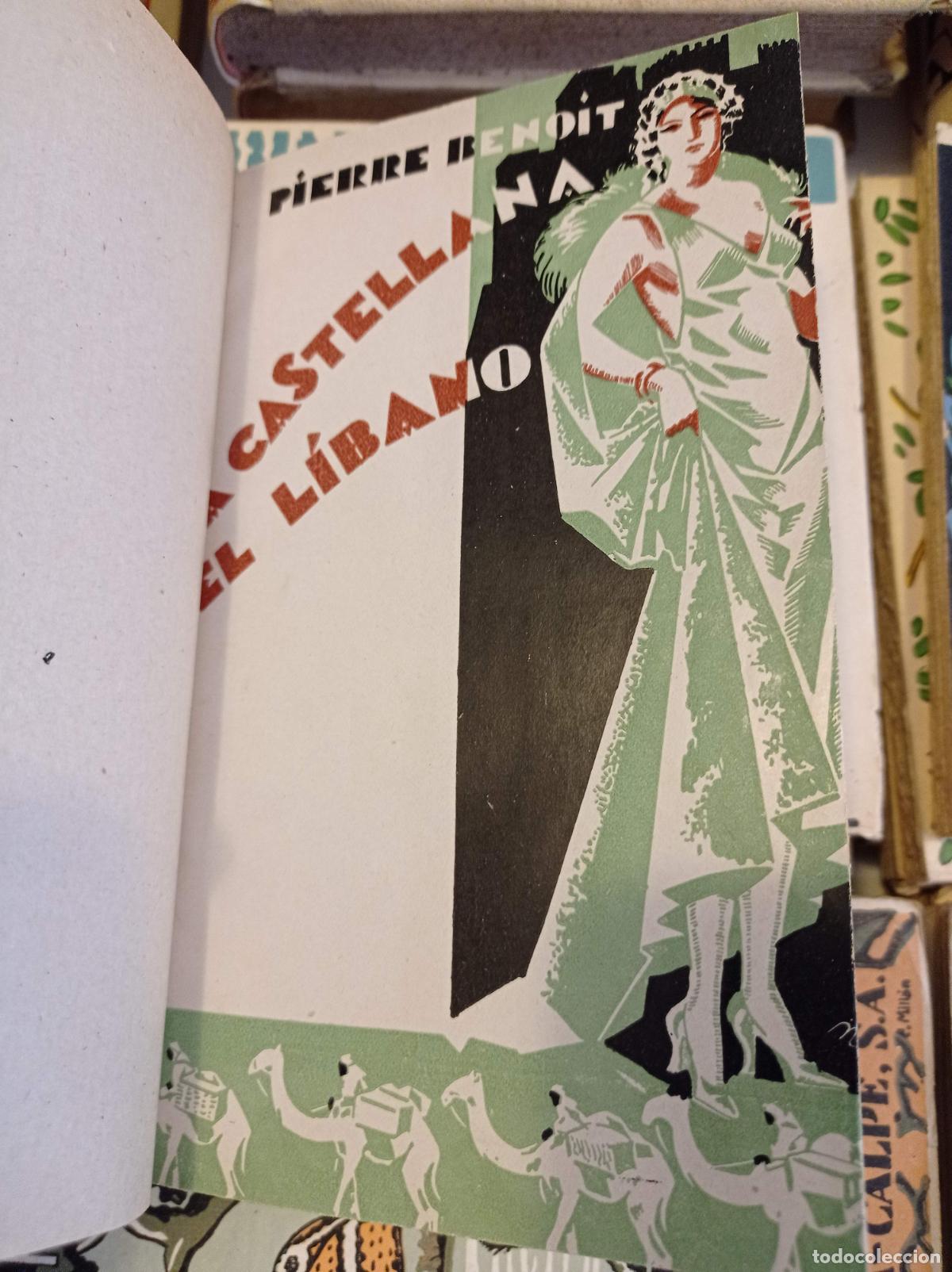 Libros antiguos: 1933 - PIERRE BENOIT. La Castellana del L&iacute;bano - Foto 2
