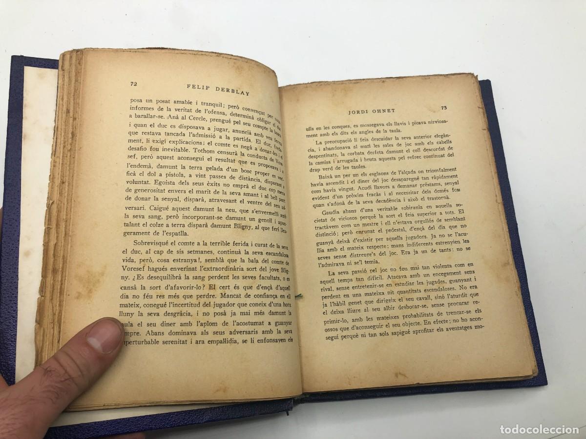 Libros antiguos: FELIP DERBLAY EXTRA&Ntilde;O LIBRO - Foto 3